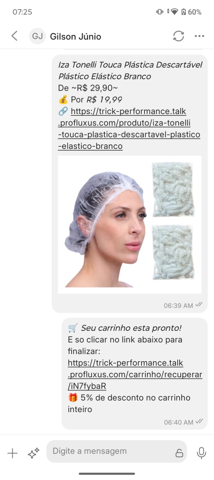Tela 10 do app Profluxus